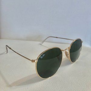Round Unisex Ray-Ban Sunglasses - Never Worn!